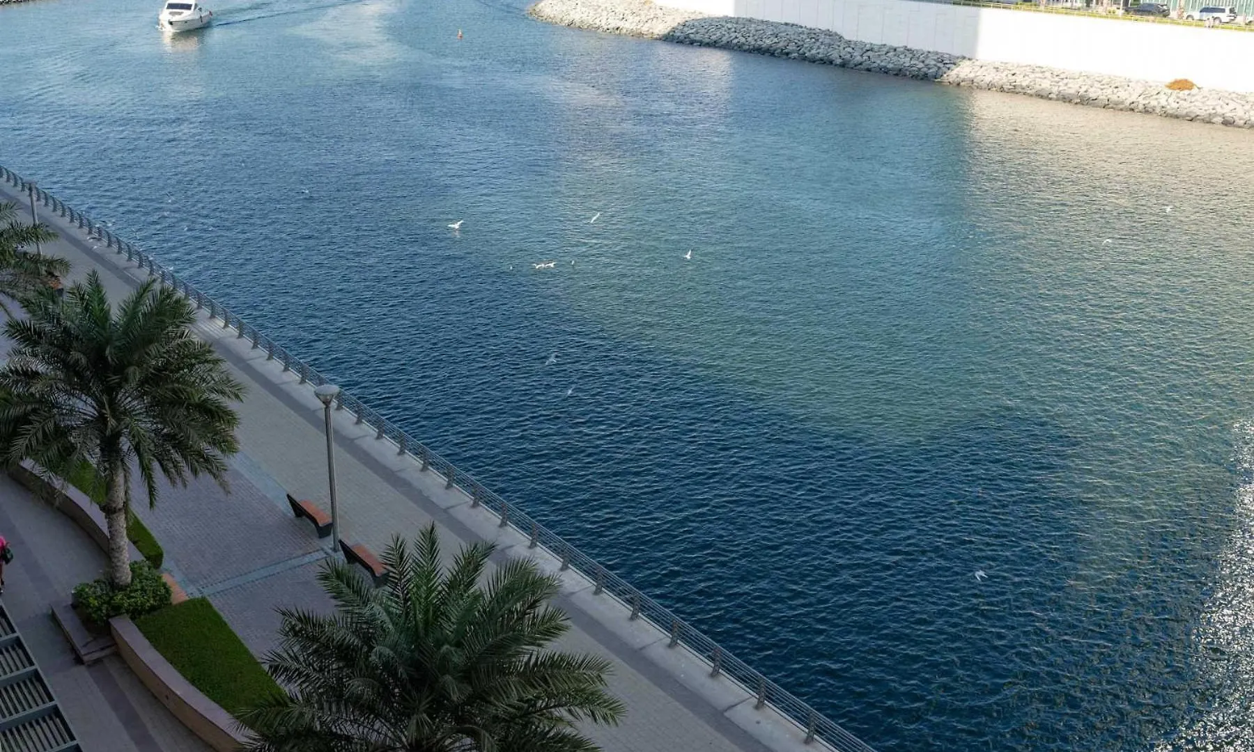 Cozy And Stunning Waterfront One Bed Apartment Dubai